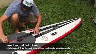 Forward Flex Control Installation  Red Paddle Co Inflatable SUPs [upl. by Fidelio]