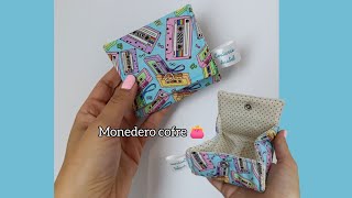 Tutorial monedero cofre 👛  Super fácil 🧵 [upl. by Pontone]