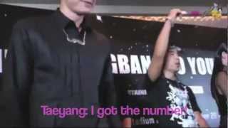 When Taeyang speaks english [upl. by Amerigo]