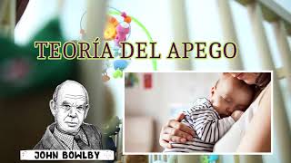 TEORÍA DEL APEGO de John BOWLBY  ¿Qué es 🤯 [upl. by Lauer610]