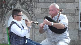 Concours biniou bombarde au Festival Fisel Mélodie du couple Le HetetLe Hetet [upl. by Frieda]