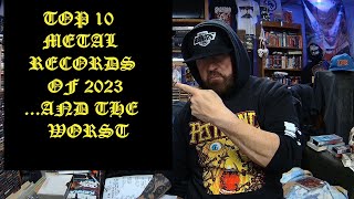 My reluctant top Top 10 METAL records of 2023 Overrated records and where I see the scene headed [upl. by Yarw]