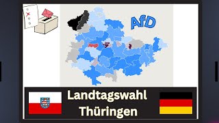 AFD STÄRKSTE Kraft in Thüringen  Landtagswahl Thüringen Prognose 2024 1 Forsa [upl. by Ynnhoj]