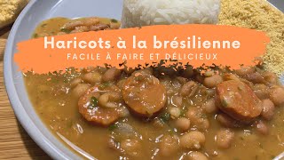 Comment faire des haricots rouges ou des haricots carioca à la brésilienne [upl. by Aneerak452]