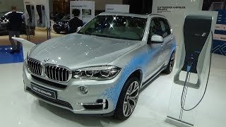 2015  BMW X5 xDrive 40e  Exterior and Interior  IAA Frankfurt 2015 [upl. by Roma]