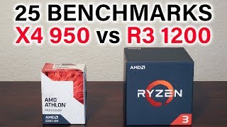 AMD Athlon X4 950 vs Ryzen 3 1200  Which Should You Buy [upl. by Margarita729]