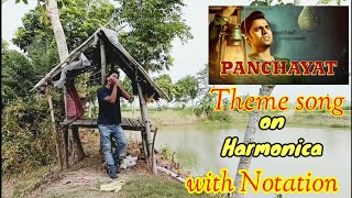 Panchayat Theme Song Harmonica Version  Asish Sarkar harpandwhistle [upl. by Ulrikaumeko991]