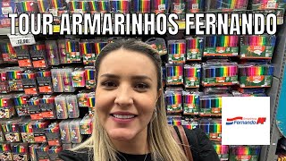 TOUR ARMARINHOS FERNANDO  Promoções Utilidades domésticas brinquedos organizadores cosméticos [upl. by Topping]