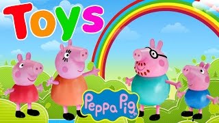 PEPPA PIG TOY EPISODES ★ PLAY DOH VIDEOS Peppa Dough Playsets [upl. by Corine]