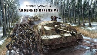 Decisive Campaigns Ardennes Offensive Stavelot Part 1 Moving North for Fuel Supply [upl. by Enois]