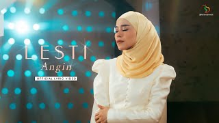 Lesti  Angin  Official Lyric Video [upl. by Tierell]