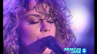 Mariah Carey  Vision Of Love  Live at The Arsenio Hall Show HD [upl. by Atinar339]