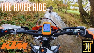 KTM EXCF 250 The River Ride [upl. by Diraf]