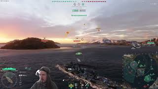 Atlânticos Firepower Falls Short  100k Damage but Still a Loss  World of Warships [upl. by Eidoc]