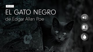 EL GATO NEGRO  Edgar Allan Poe  Audiolibro narrado [upl. by Nawat]