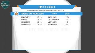 Broadbeach Premier Div 1 v Runaway Bay Premier Div 1 [upl. by Eldwin]