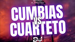 Cumbias vs Cuartetos Summer 2023  Dj Juan Acosta [upl. by Natsirhc]