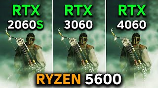 RTX 2060 SUPER 8GB vs RTX 3060 12GB vs RTX 4060 8GB  RYZEN 5 5600  Test in 10 Games  2024 [upl. by Vil]