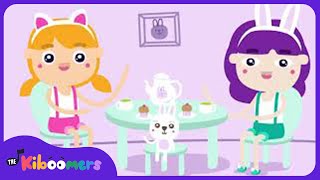 Polly Put the Kettle On  The Kiboomers Preschool Songs amp Nursery Rhymes for Kids [upl. by Dhu]