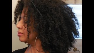 84  Natural Hair How to get started SebumConditioning on AfroTextured hair wateronly [upl. by Sparkie]