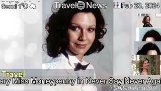 LatestMiss Moneypenny actress Pamela Salem dies aged 80 [upl. by Eirovi]