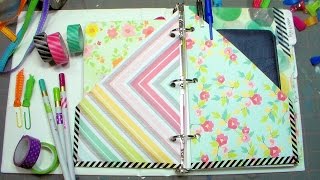 Cheap DIY Planner Tutorial [upl. by Magnolia]