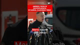 Andrzej Duda w Głuchołazach quotDlaczego dopiero terazquot [upl. by Obala]