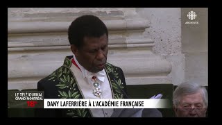 Academie Française Discours Dany Laferrière [upl. by Airdnala]