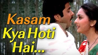 Kasam Kya Hoti Hai Happy HD  Kasam Song  Anil apoor  Poonam Dhillon  Pran  Filmigaane [upl. by Epoillac]