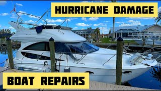 Hurricane Ian  Boat Repairs [upl. by Lukin361]