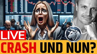 🚨 CRASH Was nun  Nikkei 27  Bitcoin 14  Carry Trade Rezession Nahost  Angst im Markt [upl. by Peters594]