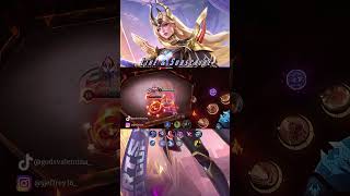 Valentina gameplay moment  ngeoutplay Yin✅️ mlbb valentina mobilelegends valentinagameplay [upl. by Rafaelof255]