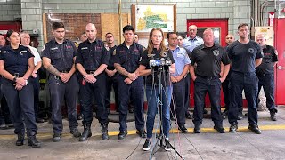 FDNY officials provide update on pedestrian struck in Brooklyn [upl. by Wightman]