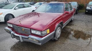 1989 Cadillac DeVille tour [upl. by Enylodnewg]