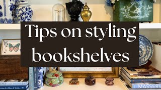 Ep 8 Tips on styling bookshelves [upl. by Edmea645]