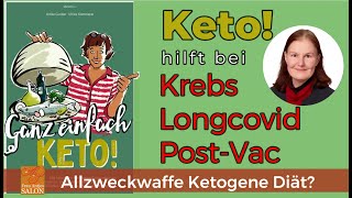 Keto hilft bei Krebs Longcovid PostVac Biologin Prof Ulrike Kämmerer [upl. by Esinaj]