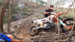 4k treininho por valongo Hard Enduro Ktm TBI 2024 [upl. by Anisamot186]