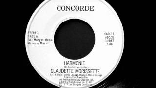 Claudette Morissette  Harmonie [upl. by Behre]