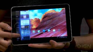 Samsung Galaxy Tablet 101 Hands On First Look [upl. by Amapuna266]