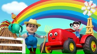 colors of the farm  nursery rhymes Farmees  colors song  learn colors by Farmees [upl. by Lim240]