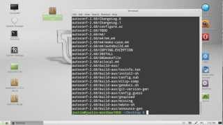 how to extract a tarbz2 file in Linux Mint 13 [upl. by Hairom]