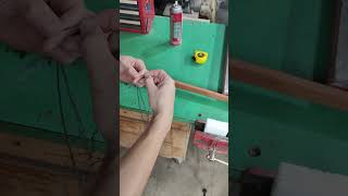 Making My First Bowstring homemade torsion bowyer easy [upl. by Gamal]