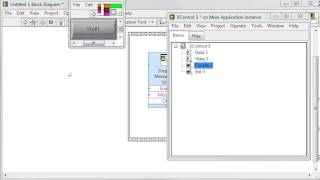 LabVIEW start button XControl [upl. by Yebloc429]