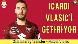 Galatasaray Transfer⚽️Nikola Vlasic Galatasaray galatasaray vlasic icardi [upl. by Sivrad]