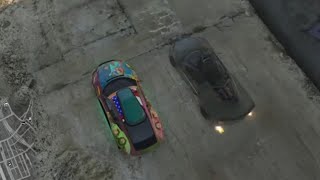 GTAV  COMET S2 double clutch vs COQUETTE D10 [upl. by Nosae]