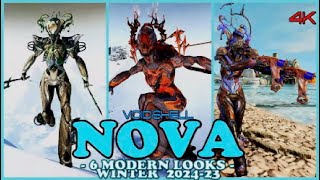 Nova Fashion frame Winter 202423 Warframe ArtFashion [upl. by Barbaraanne]