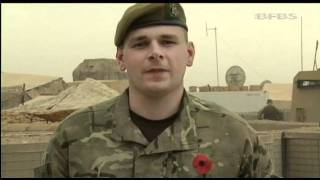 Soldiers recite Remembrance poem 111111 [upl. by Ilah]