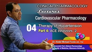 Cardiovascular Pharmacology Ar  04  ACEIs Part2 [upl. by Anawait736]