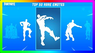 Fortnite RAREST Emotes [upl. by Charmine]