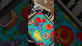 A New Seamless Pattern Design 🍓🍇🫐🍊 procreate patterndesign youtubeshorts shorts [upl. by Jessabell675]